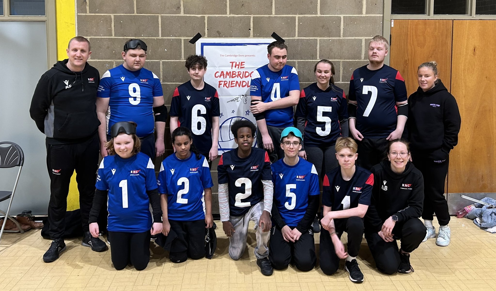 Goalball tournament develops skills and confidence